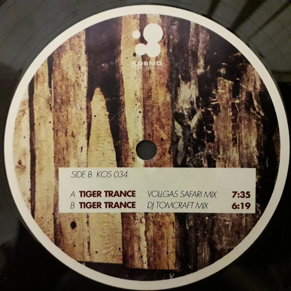 Sebbo - Tiger Trance | Kosmo Records (KOS 034) - 4