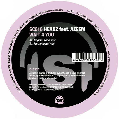 Headz feat. Azeem - Wait 4 You | Stereo Cool! (SC016)