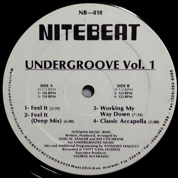 Undergroove - Vol. 1 | Nitebeat (NB-010)
