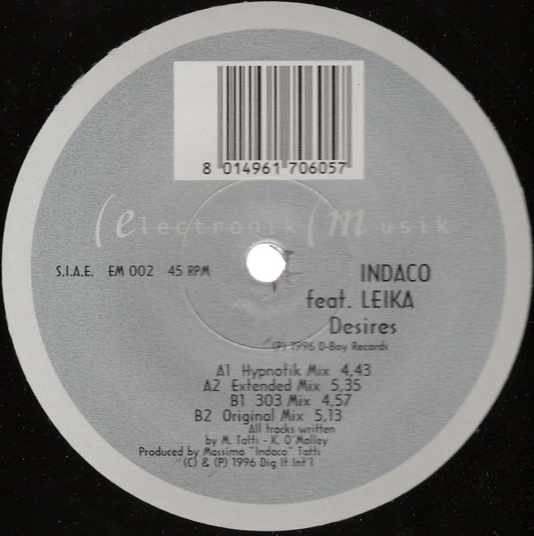 Indaco Feat. Leika - Desires | Electronik Musik (EM 002) - main Indaco Feat. Leika - Desires | Electronik Musik (EM 002) - main