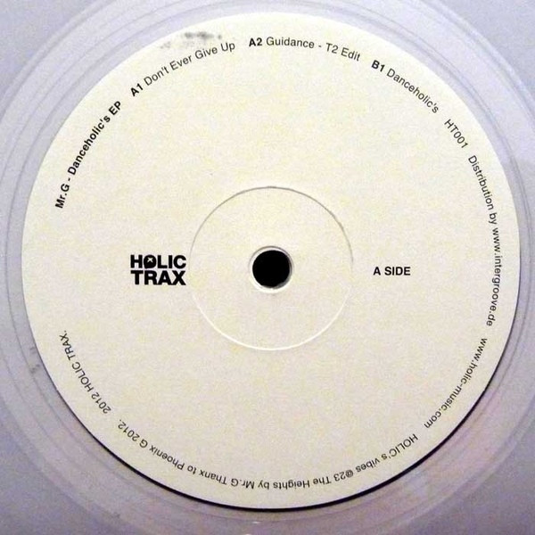 Mr. G - Danceholic's EP | Holic Trax (HT001) - 2