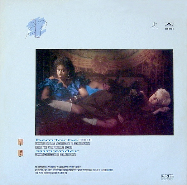 Pepsi & Shirlie - Heartache | Polydor (885 470-1) - 2 Pepsi & Shirlie - Heartache | Polydor (885 470-1) - 2