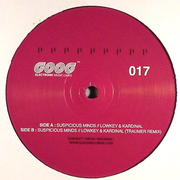 Lowkey & Kardinal - Suspicious Minds | GOOG Records (GOOG 017) - 3