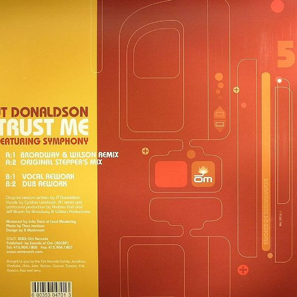 J.T. Donaldson - Trust Me | OM Records (OM 170SV) - 2 J.T. Donaldson - Trust Me | OM Records (OM 170SV) - 2