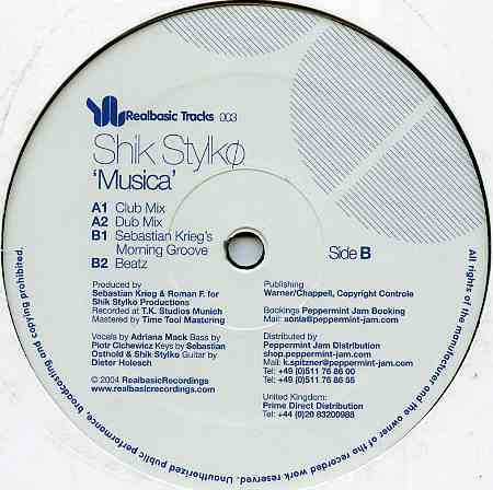 Shik Stylkø - Musica | Realbasic Tracks (RBT 003) - main Shik Stylkø - Musica | Realbasic Tracks (RBT 003) - main