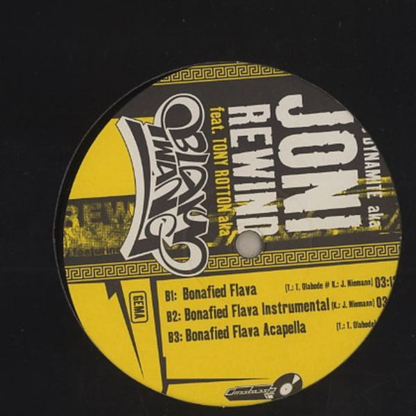 DJ Dynamite AKA Joni Rewind Feat. Tony Rotton AKA Blak Twang - No Souvenirs / Bonafied Flava | Eimsbush (EBV 0010) - 3 DJ Dynamite AKA Joni Rewind Feat. Tony Rotton AKA Blak Twang - No Souvenirs / Bonafied Flava | Eimsbush (EBV 0010) - 3