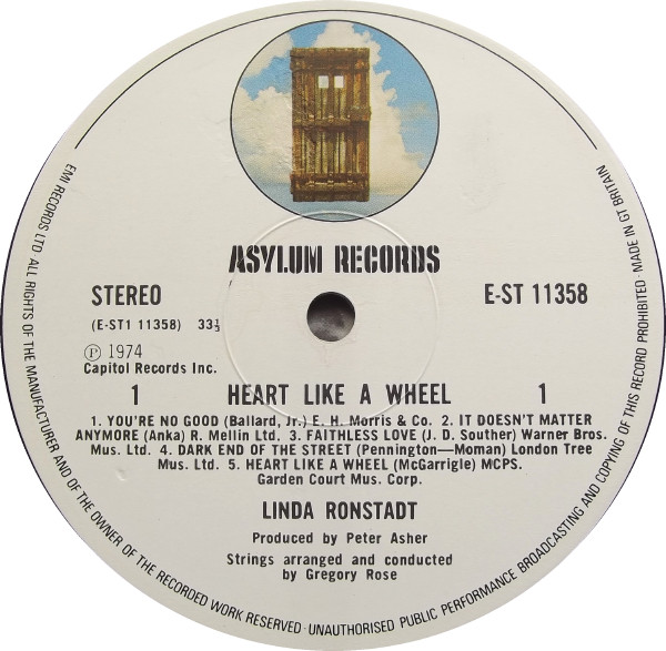 Heart Like A Wheel