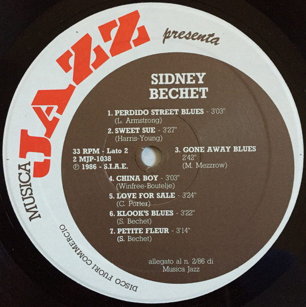Sidney Bechet - Sidney Bechet | Musica Jazz (2MJP 1038) - 4 Sidney Bechet - Sidney Bechet | Musica Jazz (2MJP 1038) - 4