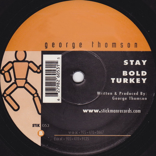 George Thomson - Phood / Stay | Stickman Records (STIK 053) - 2 George Thomson - Phood / Stay | Stickman Records (STIK 053) - 2