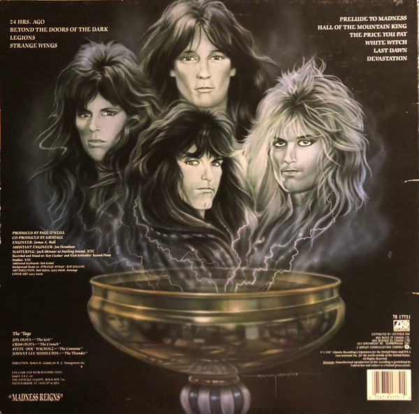 Savatage - Hall Of The Mountain King [Vinyl] | Atlantic (78 17751) - 2