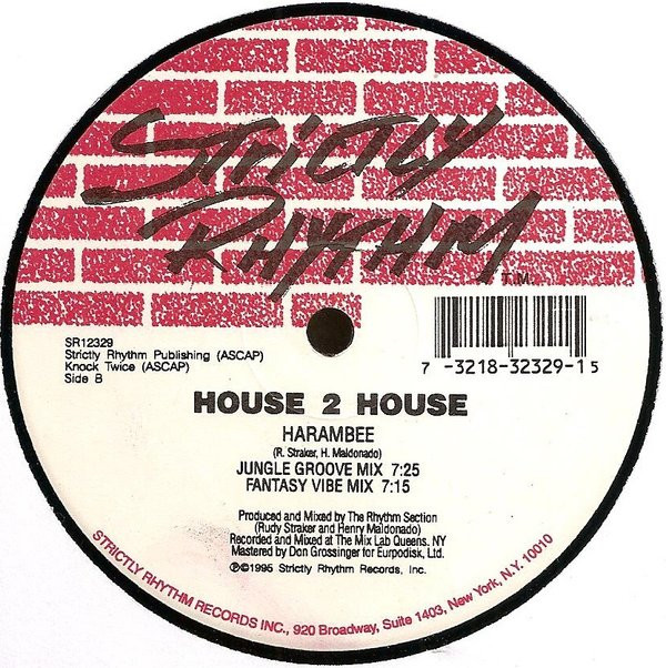 House 2 House - Harambee | Strictly Rhythm (SR12329) - 2