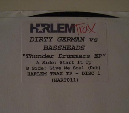 Dirty German vs. Bassheads - Thunder Drummers EP | Harlem Trax (HART 011) - main Dirty German vs. Bassheads - Thunder Drummers EP | Harlem Trax (HART 011) - main