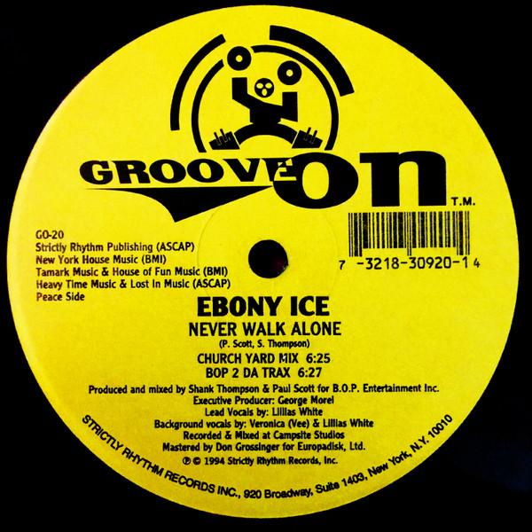 Ebony Ice - Never Walk Alone | Groove On (GO-20) - main Ebony Ice - Never Walk Alone | Groove On (GO-20) - main