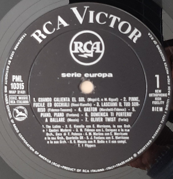 Various - Il Vostro Juke-Box | RCA Victor (PML 10315) - 3 Various - Il Vostro Juke-Box | RCA Victor (PML 10315) - 3