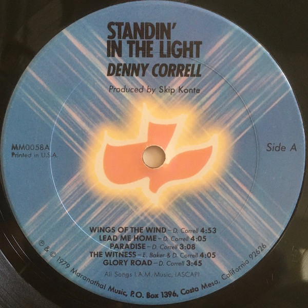 Denny Correll - Standin' In The Light | Maranatha! Music (MM0058A) - 3