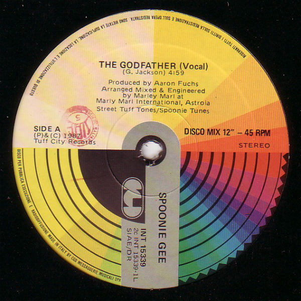 Spoonie Gee - The Godfather | CGD (INT 15339) - 2