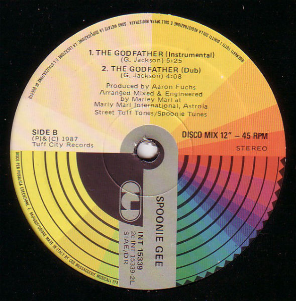 Spoonie Gee - The Godfather | CGD (INT 15339) - 3