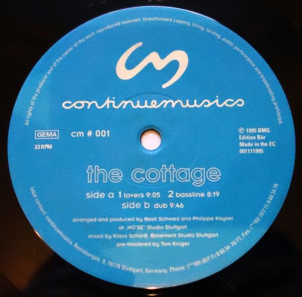 The Cottage - The Cottage | Continuemusics (cm # 001) - main
