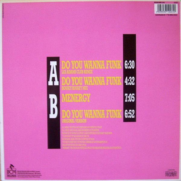 Sylvester With Patrick Cowley - Do You Wanna Funk (Double Hit Edition) | BCM Records (12264) - 2