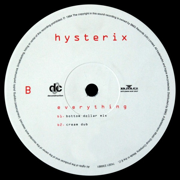 Hysterix - Everything | Deconstruction (74321 23688 1) - 4
