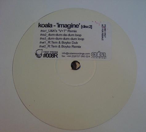 Koala - Imagine | Cuba Recordings (CUBA008R) - main Koala - Imagine | Cuba Recordings (CUBA008R) - main