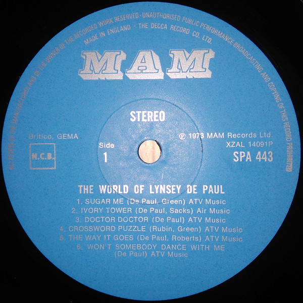 The World Of Lynsey De Paul