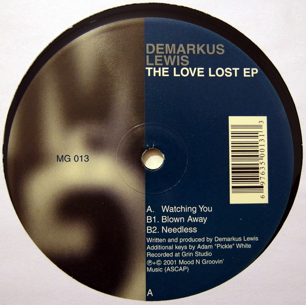 Demarkus Lewis - The Love Lost EP | Moods & Grooves (MG 013) - main Demarkus Lewis - The Love Lost EP | Moods & Grooves (MG 013) - main