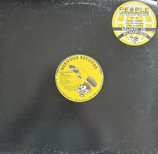 People Underground featuring Sharon Williams - Music Is Pumping | Nervous Records (NE 20257) - 3 People Underground featuring Sharon Williams - Music Is Pumping | Nervous Records (NE 20257) - 3
