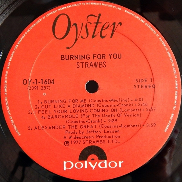 Strawbs - Burning For You | Oyster (OY-1-1604) - 3 Strawbs - Burning For You | Oyster (OY-1-1604) - 3