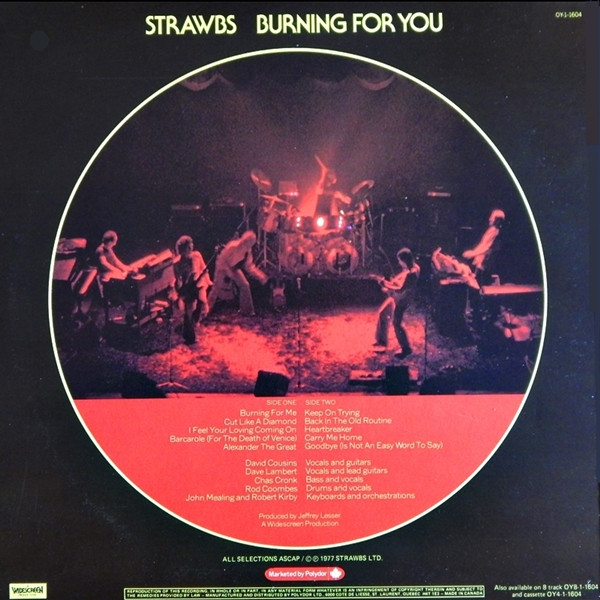 Strawbs - Burning For You | Oyster (OY-1-1604) - 2 Strawbs - Burning For You | Oyster (OY-1-1604) - 2