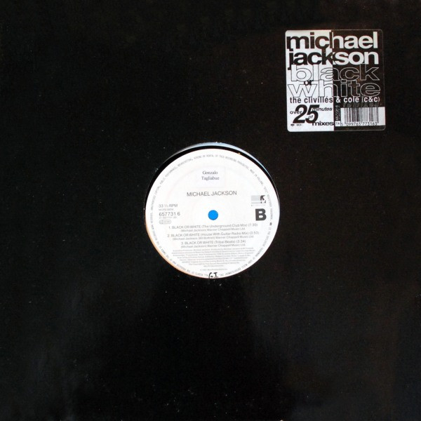 Michael Jackson - Black Or White (The Clivillés & Cole (C&C) Remixes) | Epic (657731 6) - main