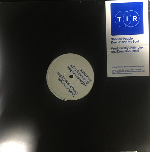 Shadow People - Deep Inside My Soul | T.I.R. Music (TIR001) - main