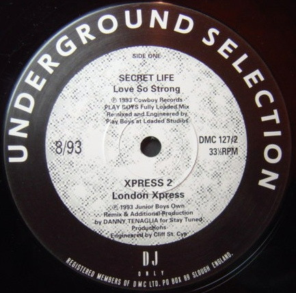 Various - Underground Selection 8/93 | DMC (DMC 127/2) - 2 Various - Underground Selection 8/93 | DMC (DMC 127/2) - 2