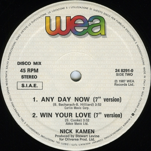 Nick Kamen - Win Your Love | WEA (24 8291-0) - 3 Nick Kamen - Win Your Love | WEA (24 8291-0) - 3