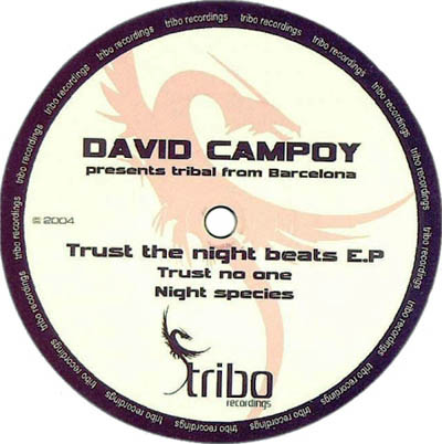 David Campoy - Trust The Night Beats E.P | Tribo Recordings (006)