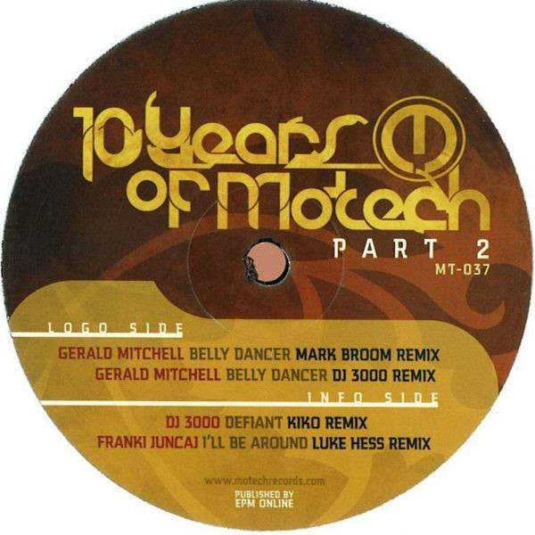 Various - 10 Years Of Motech Part 2 | Motech (MT-037) - main Various - 10 Years Of Motech Part 2 | Motech (MT-037) - main