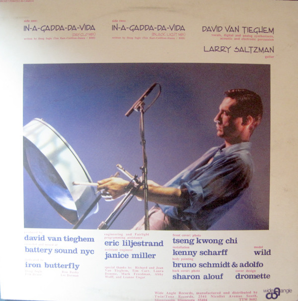 David Van Tieghem - In-A-Gadda-Da-Vida | Wide Angle (TTW 8682) - 2