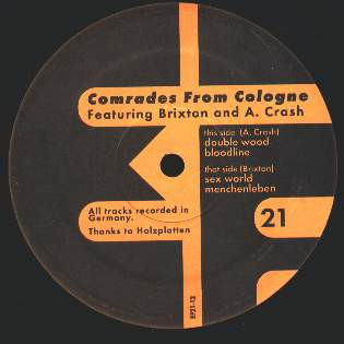 A. Crash and Brixton - Comrades From Cologne | Electric Music Foundation (EF 21-12)