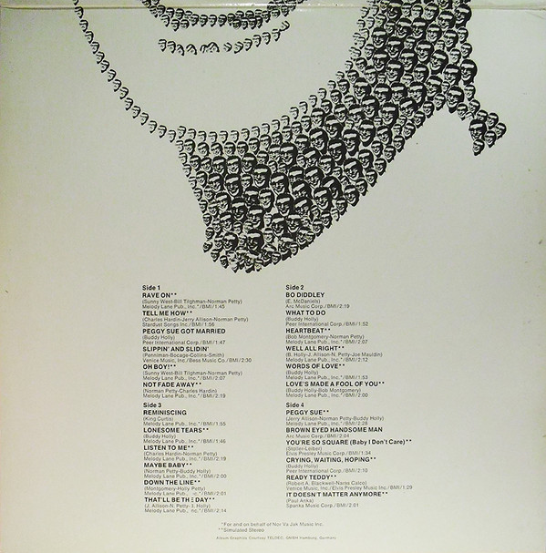 Buddy Holly - A Rock & Roll Collection | MCA Records (MCA 2-4009) - 4 Buddy Holly - A Rock & Roll Collection | MCA Records (MCA 2-4009) - 4