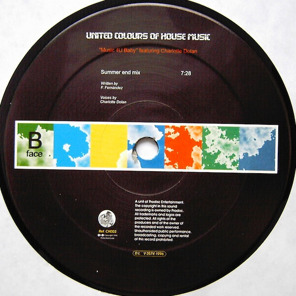 United Colours Of House Music - Music 4U Baby | Club House (CH003) - 3