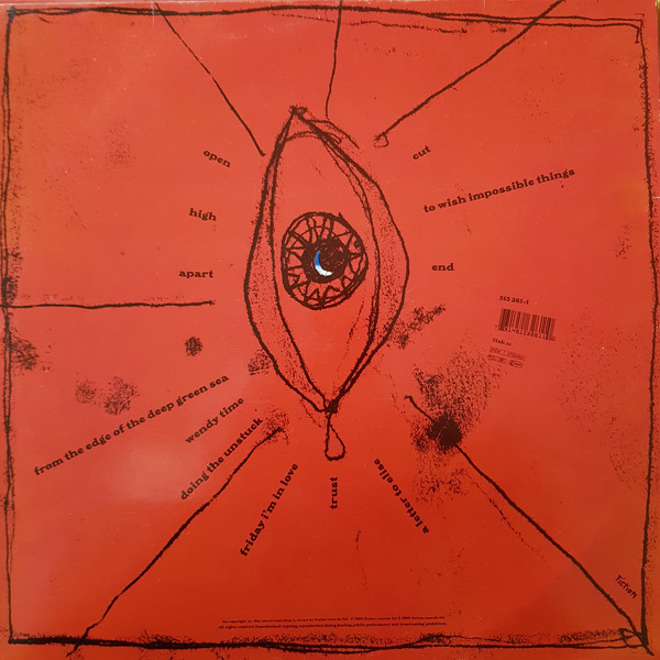 Cure - Wish | Fiction Records (513 261-1) - 2 Cure - Wish | Fiction Records (513 261-1) - 2