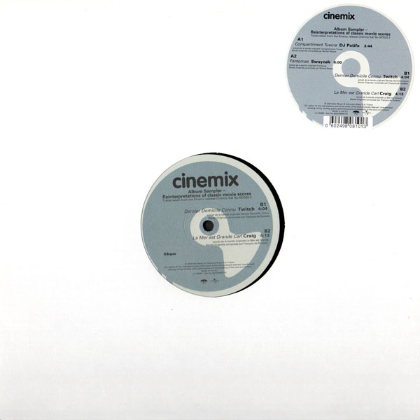 Michel Magne / François De Roubaix - Cinemix Album Sampler | Universal (980 810-1)
