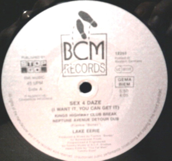 Lake Eerie - Sex 4 Daze (I Want It, You Can Get It) | BCM Records (12255) - 3