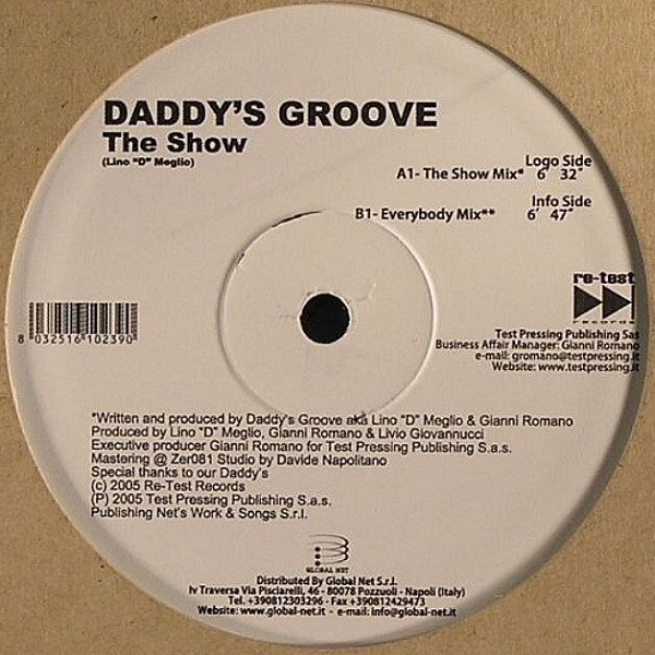 Daddy's Groove - The Show | Re-Test Records (re-test 014 Mix 2005)