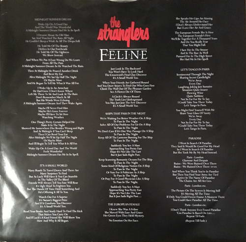 The Stranglers - Feline | Epic (25237) - 5 The Stranglers - Feline | Epic (25237) - 5
