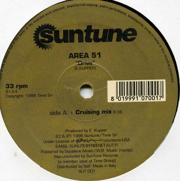 Area 51 - Drive | Suntune (SUT 001)