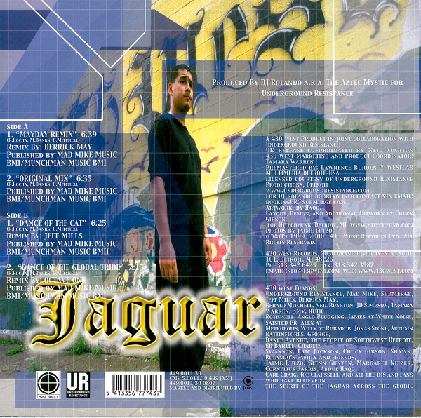 DJ Rolando A.K.A. The Aztec Mystic - Jaguar | Underground Resistance (449.0011.30) - 2 DJ Rolando A.K.A. The Aztec Mystic - Jaguar | Underground Resistance (449.0011.30) - 2