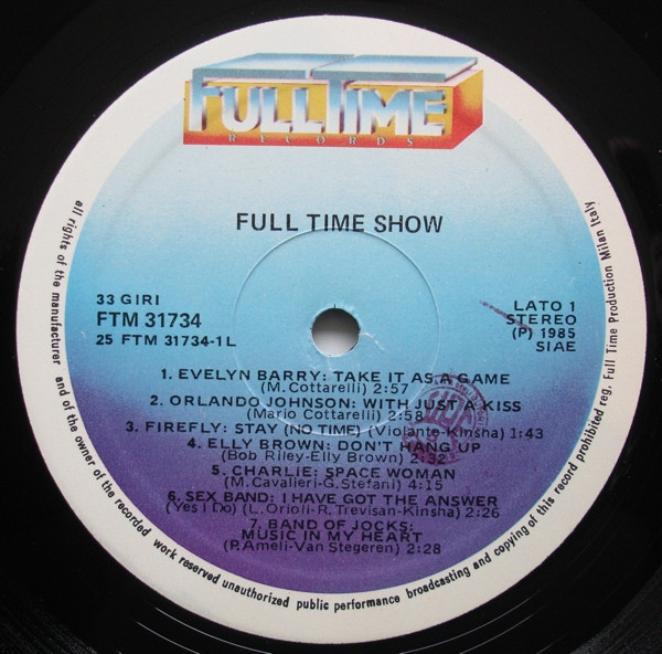 Various - Full Time Show Winter | Full Time Records (FTM 31734) - 3