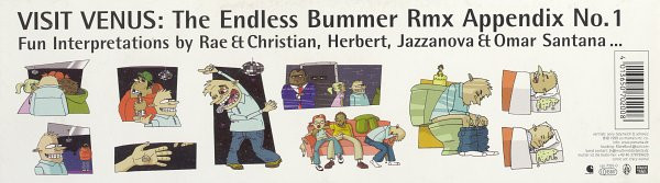 Visit Venus - The Endless Bummer Rmx Appendix No. 1 | Yo Mama's Recording (YPS 7020-0) - 3