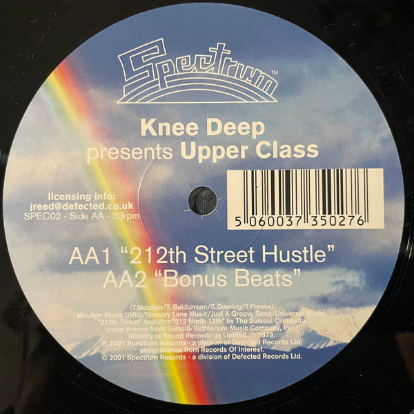 Knee Deep Presents Upper Class - Good For Da Hole | Spectrum Records (SPEC02) - 3